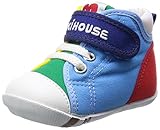 [ミキハウス] MIKIHOUSE ミキハウス ｍロゴ ファーストベビーシューズ 10-9363-783 068 (サックス/13)