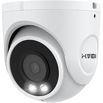 Amazon.co.jp: 【3年保証・4K画質・人体検知・発光威嚇】H.View 防犯