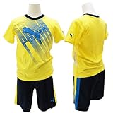 PUMA プ-マ ボーイズ 2カットソー＆ハーフパンツ3点上下セット トレーニングウエア5才