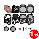 【FocusOne】1セット ワルボロ WYLキャブレターリペアキット K20-WYL 互換品 【刈払機・草刈機・ブロワーなどに】