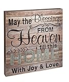 Blessings from Heaven Wall Plaque