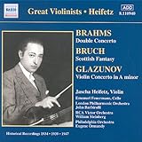 ブルッフ/グラズノフ:ヴァイオリン協奏曲/ブラームス:二重協奏曲 (ハイフェッツ) (1934, 1939)