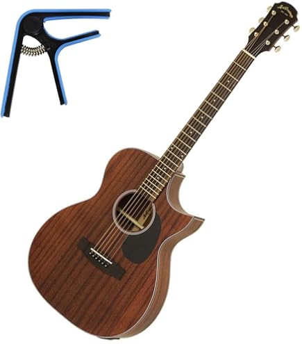 Amazon | ARIA AF-107CE FMN Natural アコースティックギター エレアコ