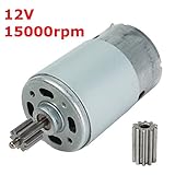 dc12v 15000rpm gear motor high speed electric motor