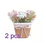 MOOBOM　造花　菊 　花束　2個セット　花絹の布造花　プレゼント　玄関　飾り　お返し　結婚記念日　出産祝い