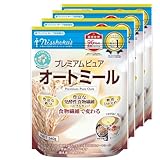日食 プレミアム ピュア オートミール （ インスタントタイプ 国内製造 無添加 糖質ひかえめ ） 340g×4個