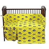 快適な足IOWCSアイオワ5ピースベビーベビーベッドセット