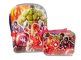 Avengers 16" Backpack and Detachable Insulated Lunch Bag Bundle Set [並行輸入品]