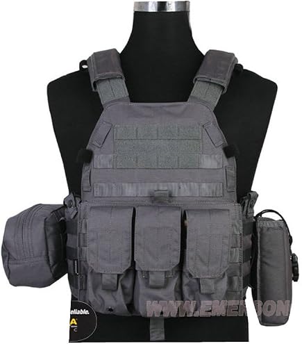 Amazon | EMERSON LBX Armatus 2スタイル プレートキャリア Wolf Gray