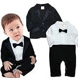 ジャケット　セパレート　ブラック　スーツ　≪フォーマル　ロンパース　≫ [並行輸入品]