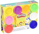 ハスブロ こむぎねんど プレイ・ドー ねんど 8色セット 【子ども 知育玩具 粘土】 Hasbro Play-Doh Rainbow Starter Pack A7923 正規品
