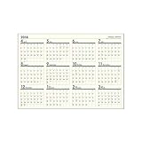 ユナイテッドビーズ カレンダー 2018年 4月始まり 壁掛け B4 書込みポスター C CL184-POC-B4