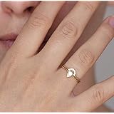 Xiaomei 14k Yellow Gold Teardrop Halo Pear Cut 0.2ct Cubic Zirconia Pear-Shaped Diamond Ring Set CZ Solitaire Engagement Ring