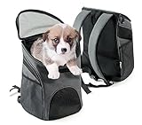 YOKINO ペットバッグ ペットキャリーバッグ 猫用 犬用 リュック ショルダーバッグ pet bag 旅行 散歩 お出かけ 通気性抜群 飛び出し防止 手ぶら 小型 中型 犬用 ペットリュック 人気