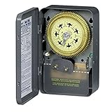 Intermatic T2005 Compact 120-Volt 7-Day Mechanical Time Switch with Nema 1 Indoor Cover [並行輸入品]