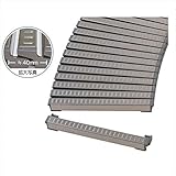 ミヅシマ工業　ステンレス製グレーチング　フリーハードルS　♯150～200　　150～200mm×495mm×26mm　431-0720　※受け枠別途 ステンレス