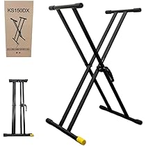 Amazon.co.jp: 【組立不要】電子ピアノスタンド 14段階高さ調整可能