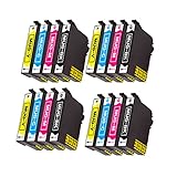 エプソン用 MUG-4PK 互換インクカートリッジ エプソン(Epson)用 MUG インク マグカップ インク 4色4セット(合計16本) 大容量/残量表示/個包装EW-052A インク EW-452A インク