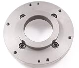 HHIP 3900-4845 A-Mount Semi-Machined Steel Adapter for 12" Chucks, A1-6 Spindle [並行輸入品]