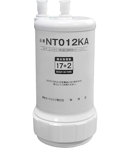 Amazon | NT012KA SENT012KA スリムセンサー水栓用 浄水器カートリッジ