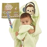 Ofirbabies Hooded Baby Bath Towel For Boys & Girls With Free Gifts - Ultra Soft 100% Organic Cotton,