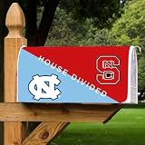 NCAA North Carolina Tar Heels ( UNC ) vs。North Carolina State Wolfpack家Dividedメールボックスカバー