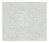 York Wallcoverings LN7615SMP Remington Rose Damask 8 X 10 Wallpaper Memo Sample [並行輸入品]