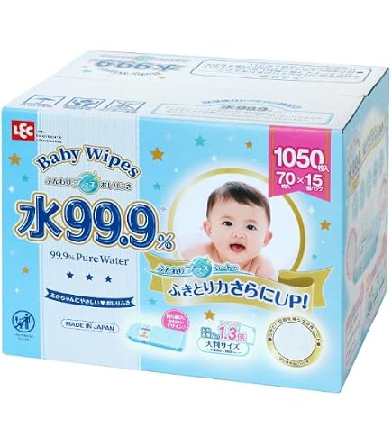 Amazon.co.jp: Baby Wipes ふきとり力さらにUPで新登場! ! 水99.9 