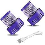 AIOGOO 掃除機フィルター V10, SV12シリーズ用 洗濯可能 2個セット(アジア版)