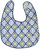Caden Lane Ikat Collection Bib Set, Mod Blue, 2-Count by Caden Lane