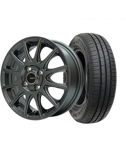 Amazon | 165/60R15 ホイールセット MINERVA 209+S10 15x4.5 +45 100x4