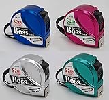 シュナウザー　メタルカラーコンベックス　BossLock（ボスロック）　メートル目盛　MB-5525　4個セット（4色アソート）