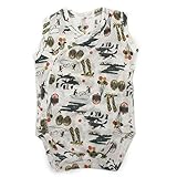 Ocean＆Ground Boysノースリーブメッシュコンビ肌着 マスタード(MS) 50-60