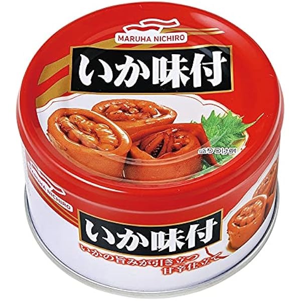 Amazon | ニッス イいか味付 130g ×2個 | ニッスイ | 魚介の缶詰・瓶詰