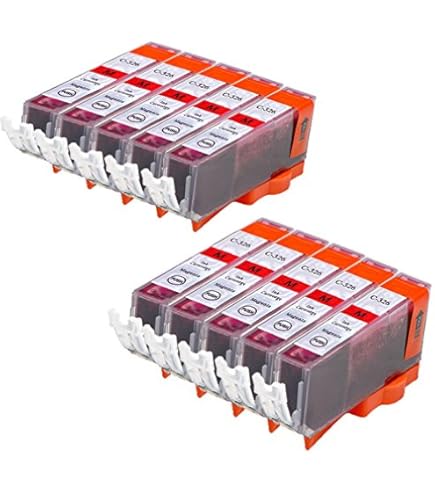 Amazon.co.jp: 【Ecolink】Canon キヤノン BCI-326C シアン 単品10個