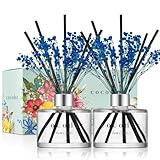 COCODOR ココドール フラワーディフューザー ピュアコットン(Pure Cotton) 200ml 2個入り リードディフューザー スティック付き ルームフレグランス 芳香剤 部屋用 ギフトプレゼント