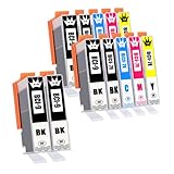 【BINGSTARONE】BCI-9 BCI-7E CANON用 キャノン互换 インクBCI-9 BK BCI-7E BK C M Y 5色2セット＋2黒 合計12本 【対応機種】PIXUS MP970 / MP960 / MP950 / MP830 / MP810 / MP800 / MP610 / MP600 / MP500 /iP7500 / iP5200R 【残量表示対応/個包装】