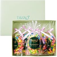 新宿高野 フルーツチョコレート5入EA (ギフト セット) 贈り物 [内祝い/手土産/バレンタインデー/ホワイトデー] 7種類のフルーツ 5袋入り