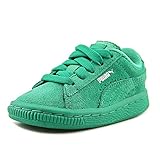 (プーマ) Puma Suede Kids ベビー 米国 4 グリーン スニーカー [並行輸入品]