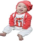 韓国 子供服 キッズ インポート フリーサイズの帽子付き 熊 くま 狐 きつね ロンパース 春 spring 夏 summer 秋 autumn 冬 winter オールシーズン All season