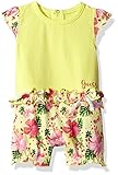 GUESS Baby Girls' Set-Sleeveless Bodysuit Hippy Yellow 3/6M [並行輸入品]