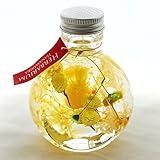 ハーバリウム 『花屋が作るファンタジーハーバリウムギフト』プリザーブド 16時〆即日発送（日曜除く）,イモーテルイエロー 16時〆即日発送（日曜除く）,イモーテルイエロー