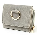 [アルトローズ] リング金具 三つ折り財布 ディープ 160007-13 グレー