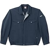 SOWA(ソーワ) 長袖ブルゾン 脇ゴム入 ナイトネイビー 3Lサイズ 7113