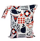 Snuggy Baby Large Wet Bag - Anchors Away by Snuggy Baby [並行輸入品]