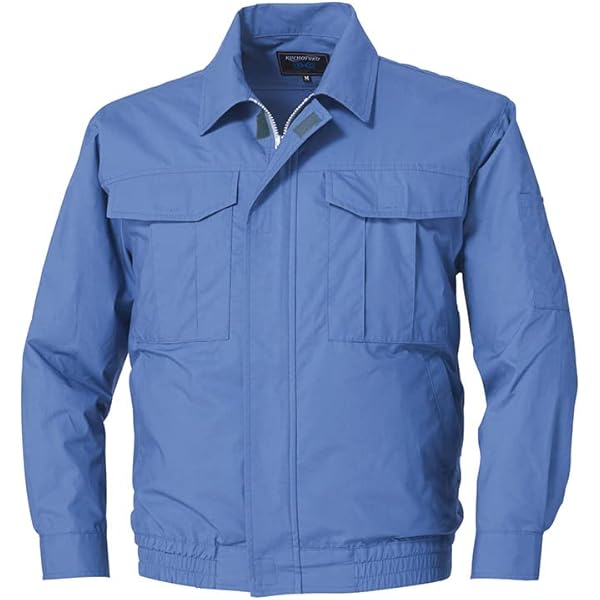 Amazon.co.jp: [空調服] 株式会社 綿・ポリ混紡 脇下マチ付付き