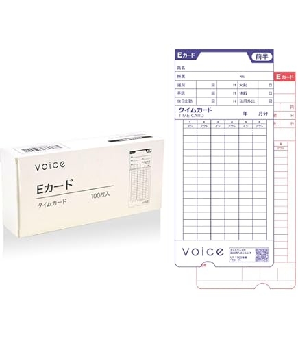 Amazon.co.jp: VOICE｜TOKAIZ タイムレコーダー用インクリボンカセット