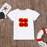 Tovadoo 可愛いキッズ ベビー Tシャツ 子供服 子供上着 半袖 花柄 薄手ソフト 春夏 女の子 お出かけ キッズ 普段着 カジュアル 105～140cm ３～６歳