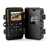 Wildlife Camera, ABASK Trail Surveillance Waterproof Digital Camera 3 Zone Infrared Sensor 12MP 1080