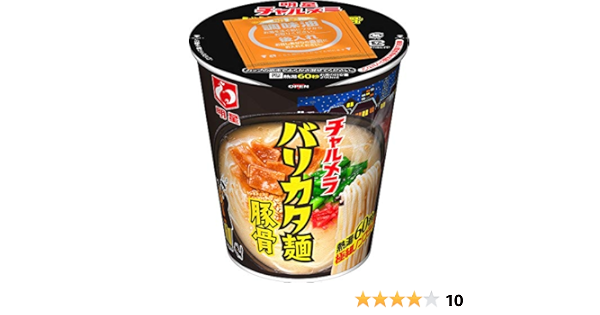 Amazon 明星 チャルメラカップ バリカタ麺豚骨 65g 12個 明星 ラーメン 通販